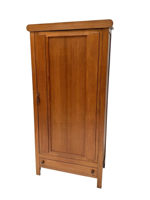 Art Deco Modernist One-Door Armoire or Wardrobe by Cornelis van der Sluys, 1920s
